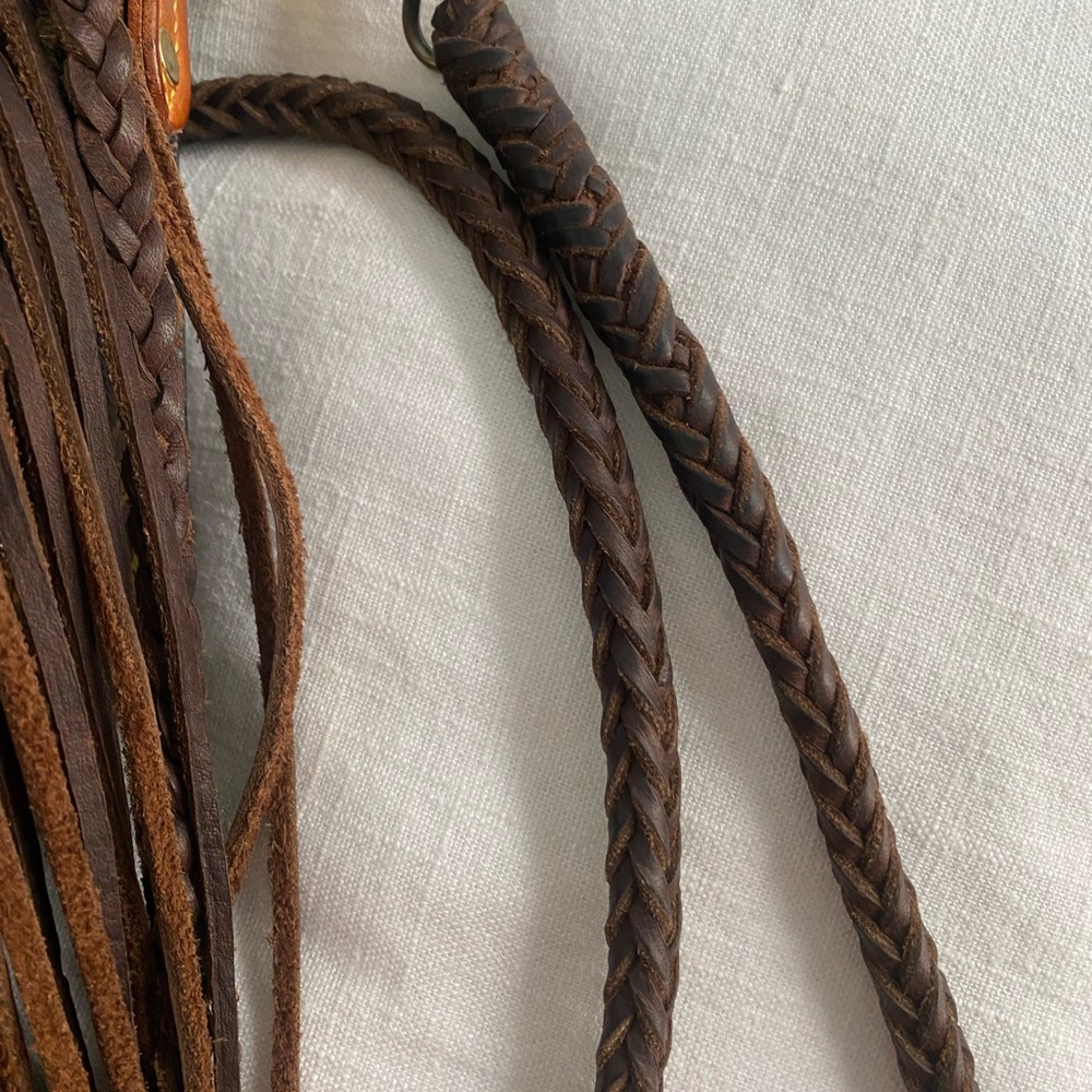 Stunning Authentic LV with turquoise buckle and braiding detail - Picture 3 of 9